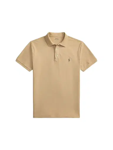 Polo Ralph Lauren Men's Classic-Fit Stretch-Cotton Polo Shirt - Vintage Khaki | Thumbnail 1