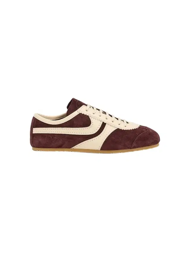 Dries Van Noten Women's Suede & Leather Low-Top Sneakers - Dark Purple
