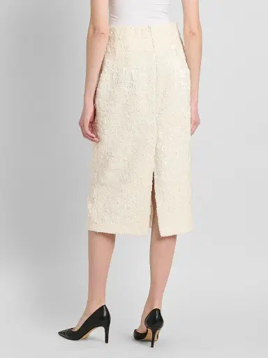 Kiton Women's Sequined Pencil Midi Skirt | Thumbnail 3 Kiton Women's Sequined Pencil Midi Skirt | Thumbnail 3
