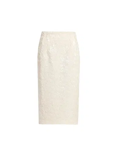 Kiton Women's Sequined Pencil Midi Skirt | Thumbnail 1 Kiton Women's Sequined Pencil Midi Skirt | Thumbnail 1