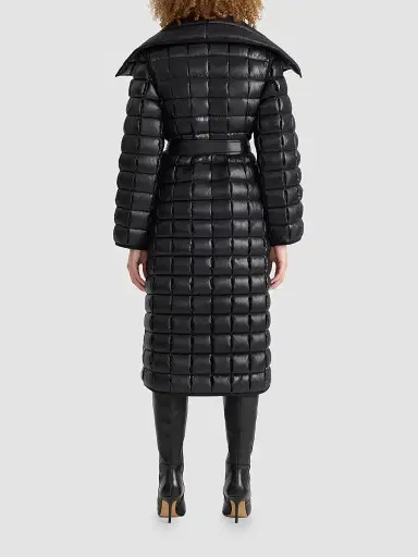 Mackage Women's Diva Long Down Coat - Black - Size Large | Thumbnail 3