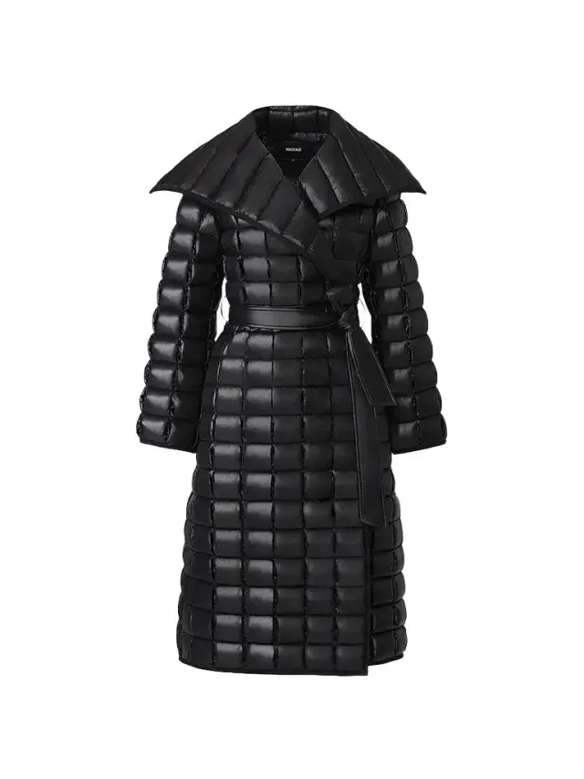 Mackage Women's Diva Long Down Coat - Black - Size Large