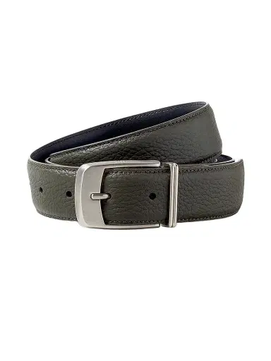 Zegna Men's Leather Belt | Thumbnail 1 Zegna Men's Leather Belt | Thumbnail 1