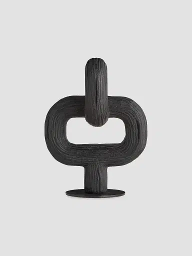 Arteriors Merritt 2-Piece Sculpture Set - Black | Thumbnail 5 Arteriors Merritt 2-Piece Sculpture Set - Black | Thumbnail 5
