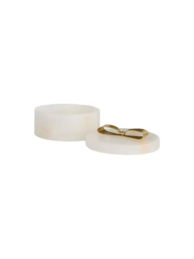 Arteriors Monet Small Container - White