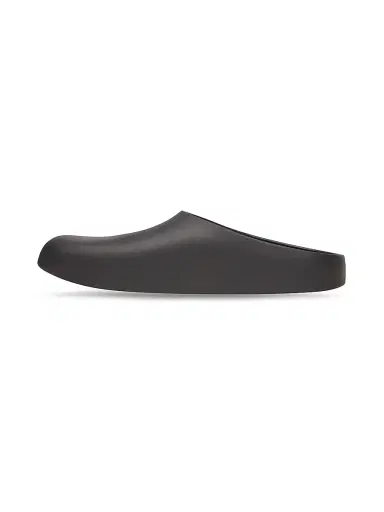 Balenciaga Men's Mule Slide - Black White | Thumbnail 4 Balenciaga Men's Mule Slide - Black White | Thumbnail 4
