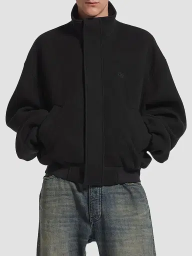 Balenciaga Men's Blouson Jacket - Black | Thumbnail 2
