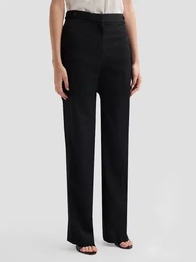 Stella McCartney Women's Tuxedo Wool Slim Pants | Thumbnail 4 Stella McCartney Women's Tuxedo Wool Slim Pants | Thumbnail 4