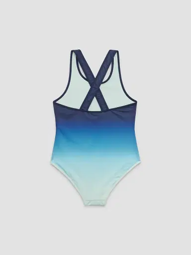 Casablanca Little Girl's & Girl's Gradient One-Piece Swimsuit | Thumbnail 2 Casablanca Little Girl's & Girl's Gradient One-Piece Swimsuit | Thumbnail 2