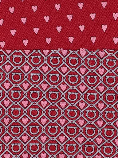 Ferragamo Men's Gancini Heart Silk Tie | Thumbnail 3 Ferragamo Men's Gancini Heart Silk Tie | Thumbnail 3