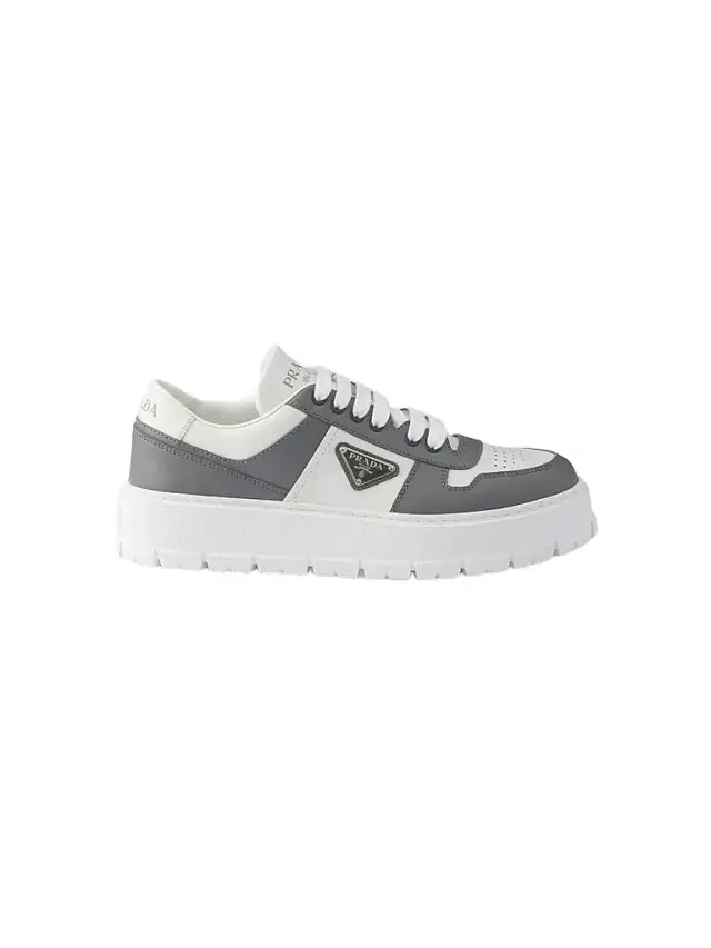 Prada Men's Leather Sneakers - White