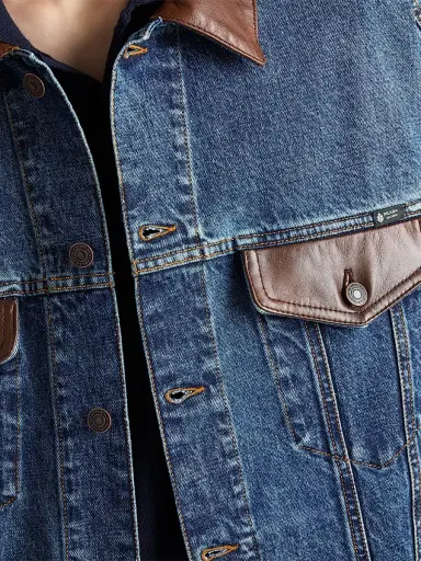 Prada Men's Denim Jacket - Blue - Size XL | Thumbnail 5 Prada Men's Denim Jacket - Blue - Size XL | Thumbnail 5