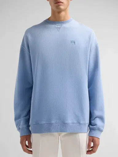 Loewe Men's Anagram Cotton Crewneck Sweatshirt | Thumbnail 5 Loewe Men's Anagram Cotton Crewneck Sweatshirt | Thumbnail 5