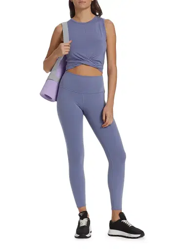 Alo Yoga Women's High-Waist Airbrush Leggings - Infinity Blue | Thumbnail 2