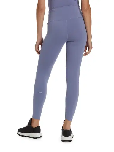 Alo Yoga Women's High-Waist Airbrush Leggings - Infinity Blue | Thumbnail 5