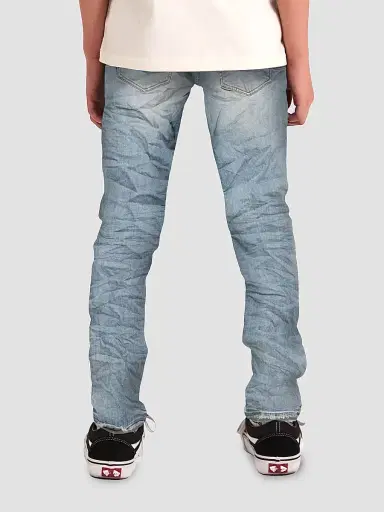 Purple Brand Little Boy's & Boy's Distressed Skinny Jeans - Light Indigo - Size 12 | Thumbnail 2 Purple Brand Little Boy's & Boy's Distressed Skinny Jeans - Light Indigo - Size 12 | Thumbnail 2