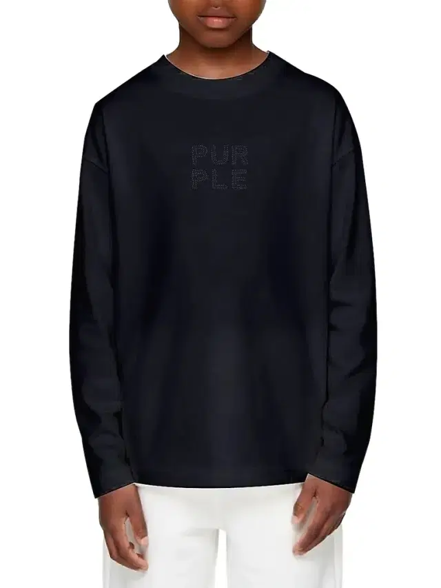 Purple Brand Little Boy's & Boy's Cotton Jersey Shirt - Black