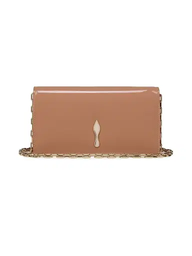 Christian Louboutin Women's Bettina Patent Leather Clutch | Thumbnail 1