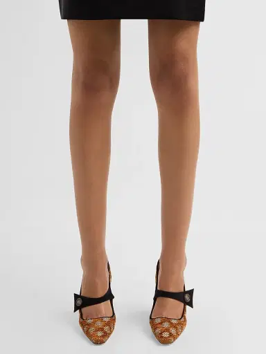Manolo Blahnik Women's Petronia Geometric Mary Jane Pumps | Thumbnail 2