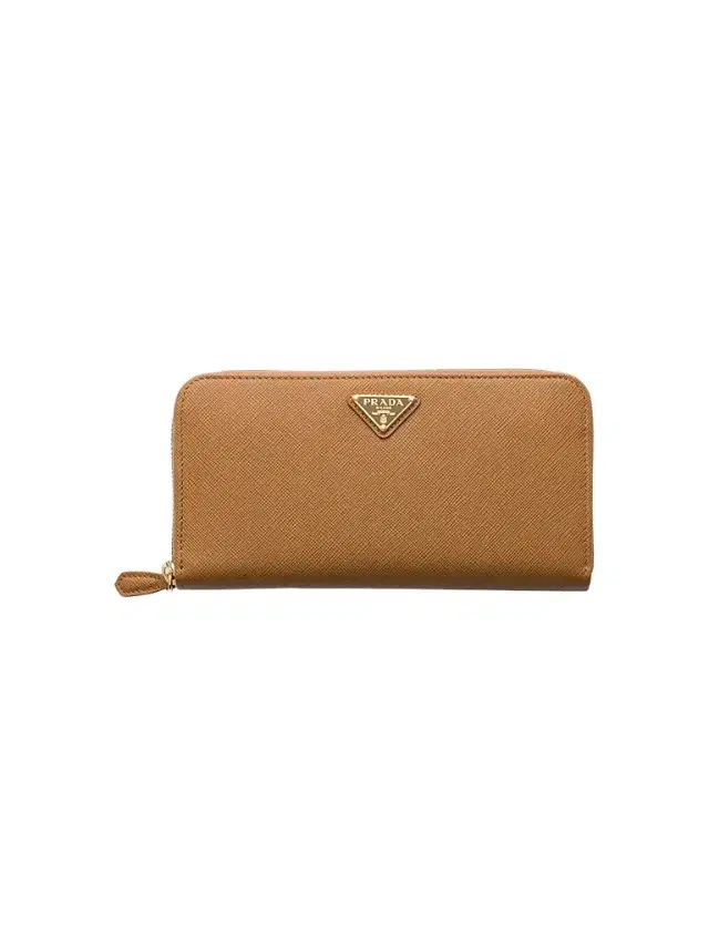 Prada Women's  Saffiano Leather Wallet - Brown
