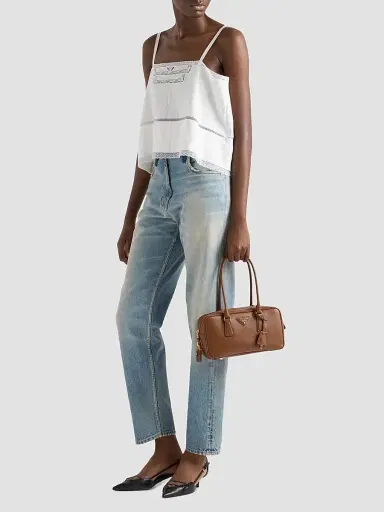 Prada Women's Small Saffiano Leather Top Handle Bag | Thumbnail 2