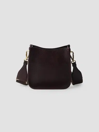 Prada Women's Mini Leather Shoulder Bag - Dark Brown | Thumbnail 4 Prada Women's Mini Leather Shoulder Bag - Dark Brown | Thumbnail 4