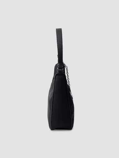 Prada Women's Re-Edition 2005 Nylon and Saffiano Mini Shoulder Bag | Thumbnail 3 Prada Women's Re-Edition 2005 Nylon and Saffiano Mini Shoulder Bag | Thumbnail 3