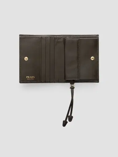 Prada Women's Leather Wallet - Green | Thumbnail 4 Prada Women's Leather Wallet - Green | Thumbnail 4