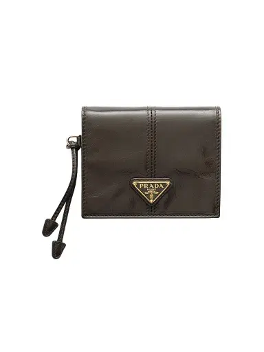 Prada Women's Leather Wallet - Green | Thumbnail 1 Prada Women's Leather Wallet - Green | Thumbnail 1