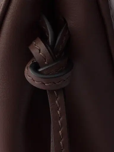 Prada Women's Carry Mini Leather Top Handle Bag - Dark Brown | Thumbnail 5 Prada Women's Carry Mini Leather Top Handle Bag - Dark Brown | Thumbnail 5