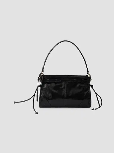 Prada Women's Bonnie Leather Top Handle Bag - Black | Thumbnail 5 Prada Women's Bonnie Leather Top Handle Bag - Black | Thumbnail 5