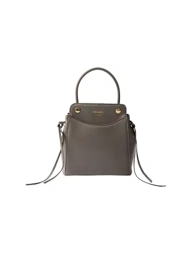 Prada Women's Carry Mini Leather Top Handle Bag | Thumbnail 1 Prada Women's Carry Mini Leather Top Handle Bag | Thumbnail 1