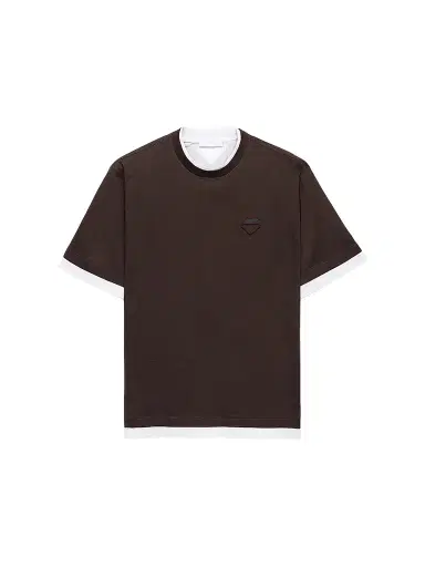 Prada Men's Cotton T-Shirt - Brown - Size XXL | Thumbnail 1 Prada Men's Cotton T-Shirt - Brown - Size XXL | Thumbnail 1
