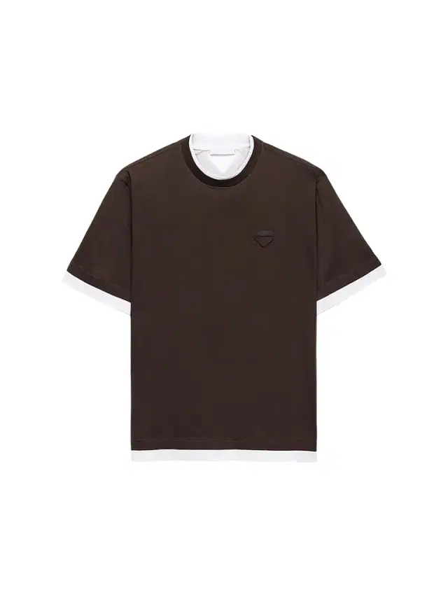 Prada Men's Cotton T-Shirt - Brown