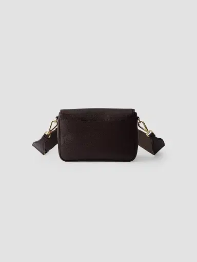 Prada Women's Leather Shoulder Bag - Dark Brown | Thumbnail 3 Prada Women's Leather Shoulder Bag - Dark Brown | Thumbnail 3