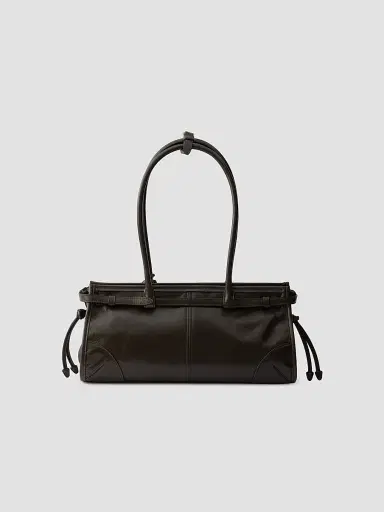 Prada Women's Bonnie Medium Top Handle Leather Bag | Thumbnail 5
