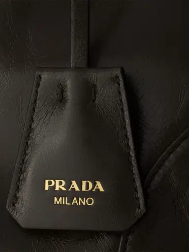 Prada Women's Bonnie Medium Top Handle Leather Bag | Thumbnail 8