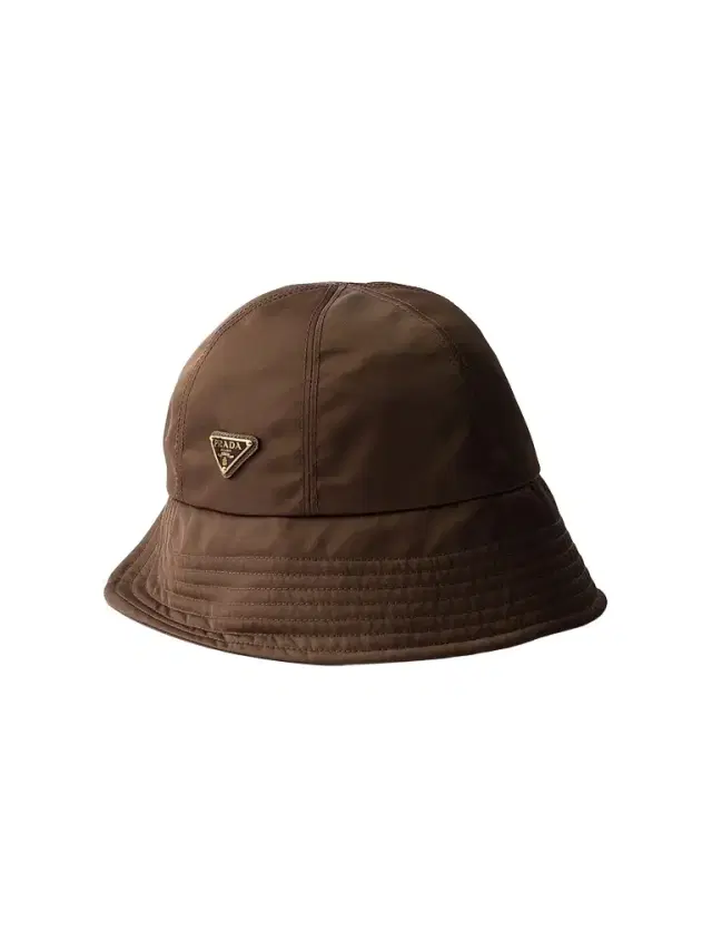 Prada Women's Nylon Hat - Dark Brown