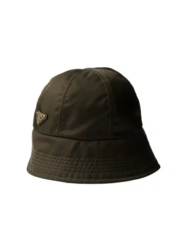 Prada Women's Nylon Hat - Green | Thumbnail 1