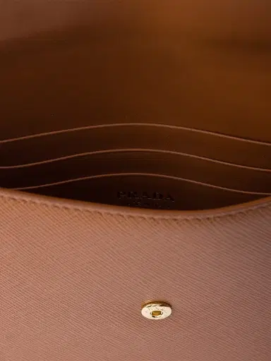 Prada Women's Saffiano Leather Envelope Clutch | Thumbnail 4