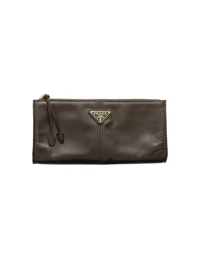 Prada Women's Leather Pouch - Olive Green