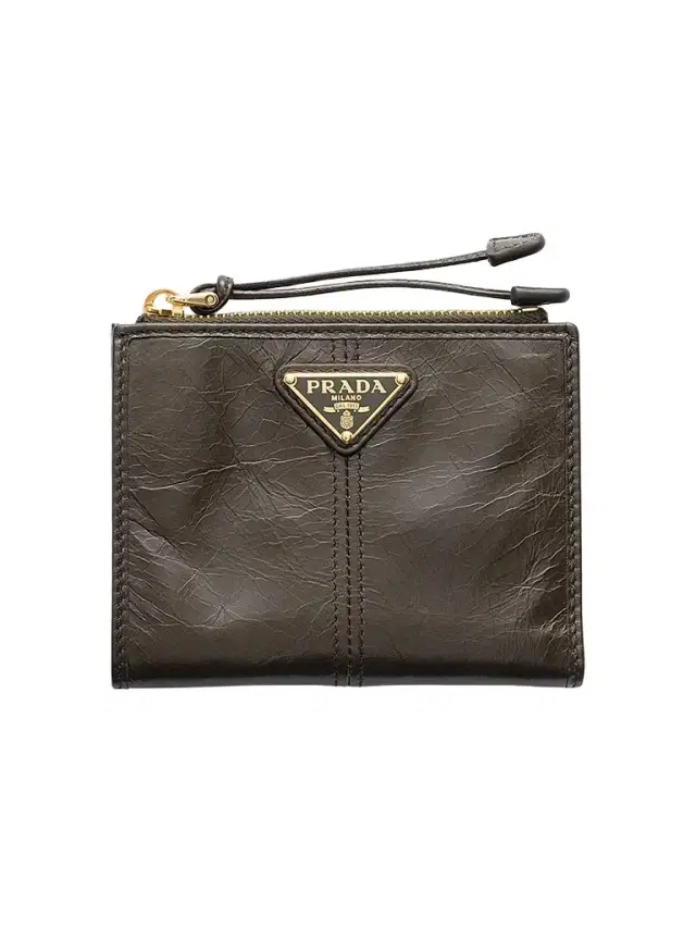 Prada Women's  Leather Wallet - Green