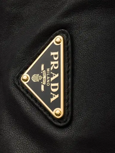 Prada Women's Explore Nappa Leather Mini Top Handle Bag - Black | Thumbnail 6 Prada Women's Explore Nappa Leather Mini Top Handle Bag - Black | Thumbnail 6