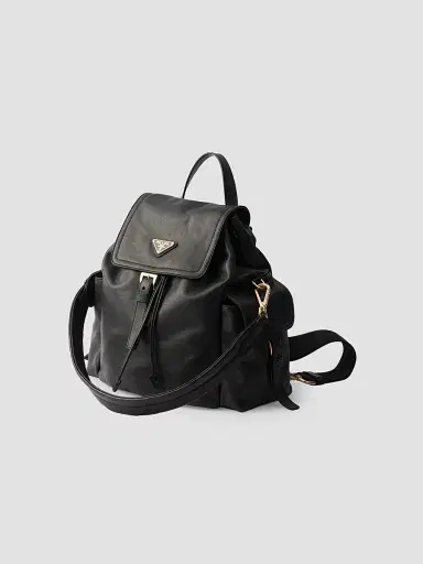 Prada Women's Explore Medium Nappa Leather Backpack | Thumbnail 4 Prada Women's Explore Medium Nappa Leather Backpack | Thumbnail 4