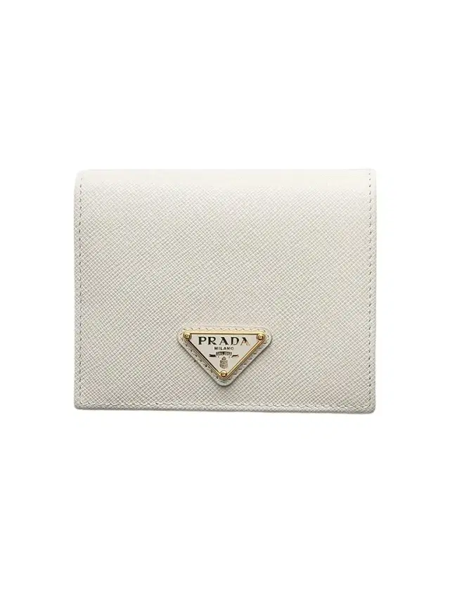 Prada Women's  Saffiano Leather Wallet - Beige Khaki