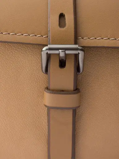 Prada Women's Route Medium Leather Tote Bag - Light Brown | Thumbnail 6 Prada Women's Route Medium Leather Tote Bag - Light Brown | Thumbnail 6