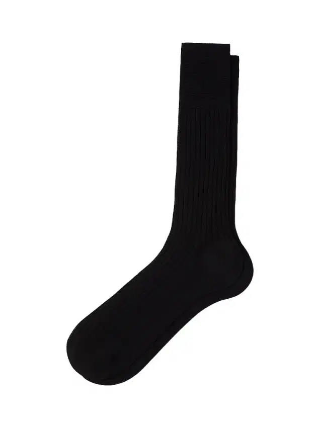 Prada Men's Cotton Mid-Calf Socks - Black
