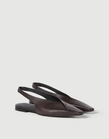 Brunello Cucinelli Calfiskin slingback flats | Thumbnail 2 Brunello Cucinelli Calfiskin slingback flats | Thumbnail 2