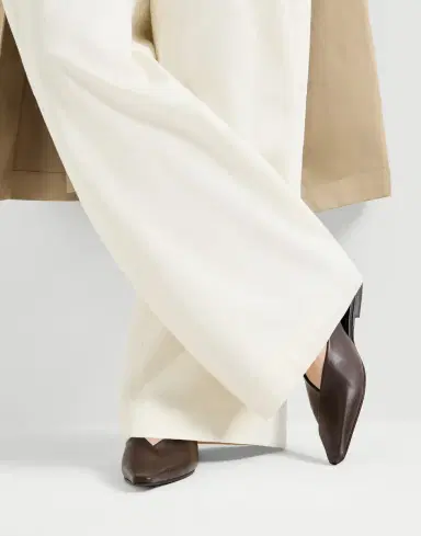 Brunello Cucinelli Calfiskin slingback flats | Thumbnail 6 Brunello Cucinelli Calfiskin slingback flats | Thumbnail 6