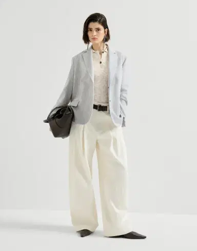 Brunello Cucinelli Flower lace knit polo | Thumbnail 7 Brunello Cucinelli Flower lace knit polo | Thumbnail 7